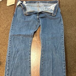Men's Blue Bootcut Jeans